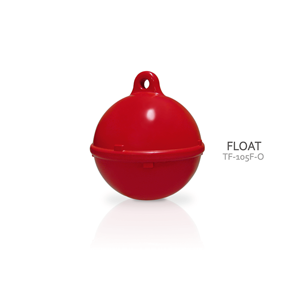 3.5吋單耳-平浮塑膠浮球